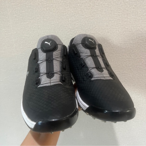 Puma Golf  PROADAPT ALPHACAT Disc Golf Shoe Black Gripping Traction Men Size 9.5 - Picture 6 of 8